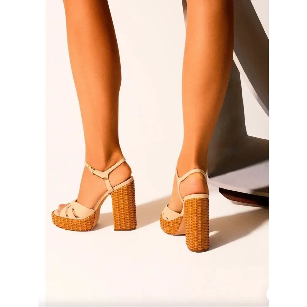 KEEFA STRAW SANDAL